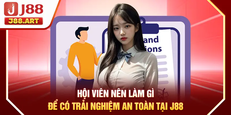 Hội viên nên làm gì để có trải nghiệm an toàn tại J88