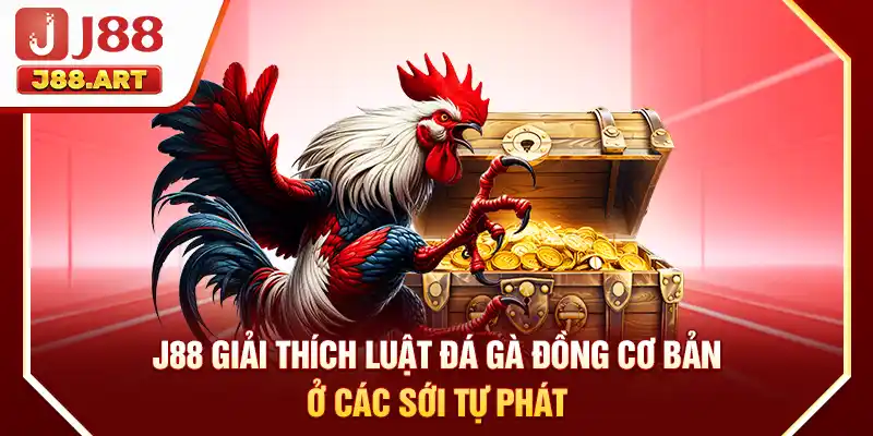 J88 giải thích luật đá gà đồng cơ bản ở các sới tự phát