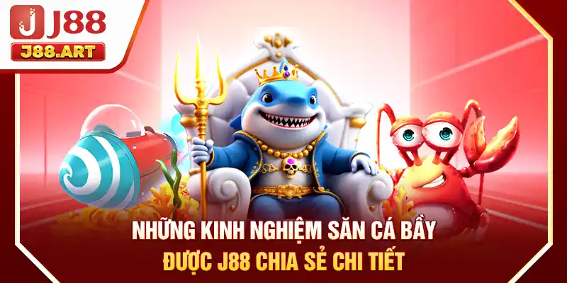 Những kinh nghiệm săn cá bầy được J88 chia sẻ chi tiết